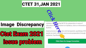 Ctet Image/Photo Discrepancy|ctet form me photo kaise change kare