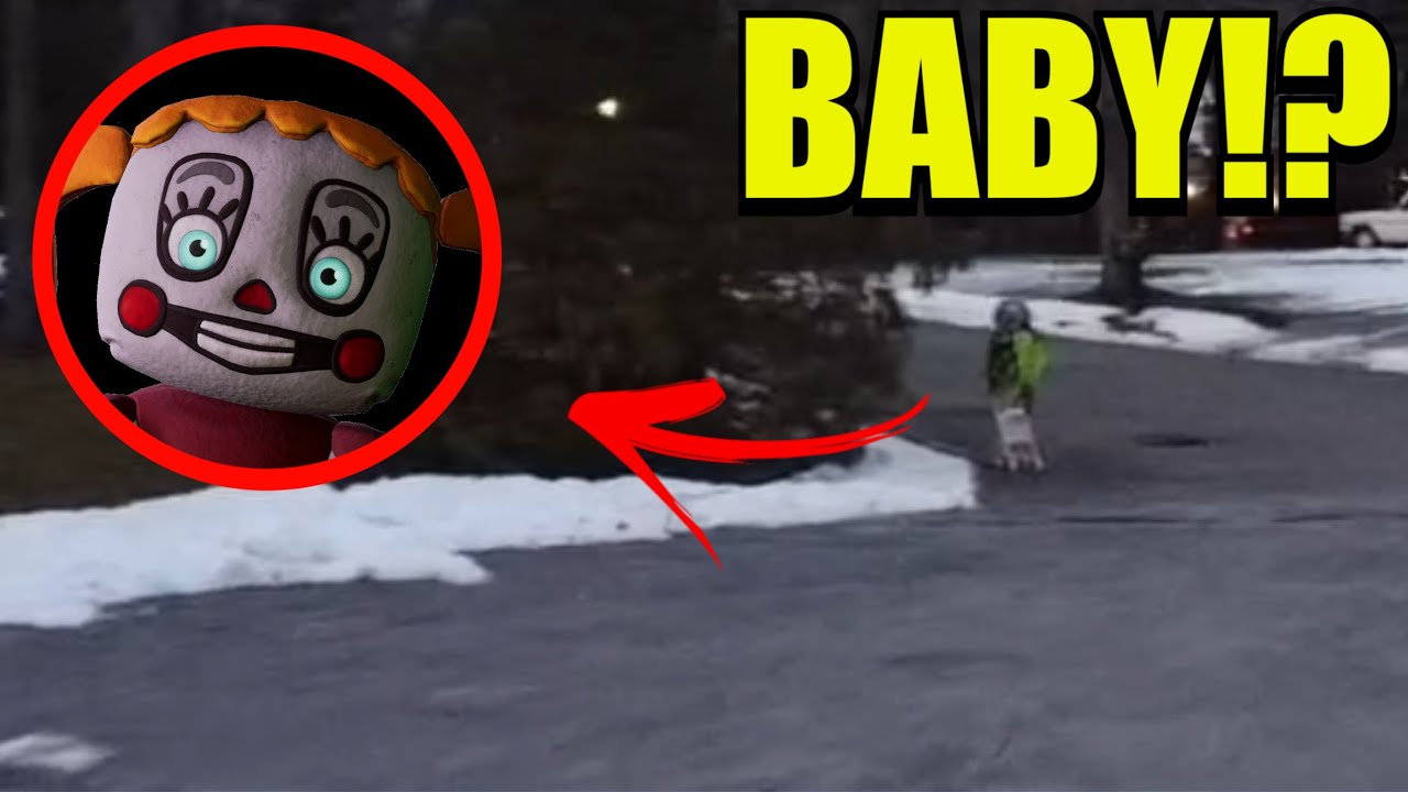 Drone catches BABY CLOWN in a stroller! (It’s mom was mad)