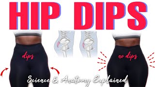 RAW TRUTH ABOUT HIP DIPS • SCIENCE EXPLAINED | Mitchelle Adagala