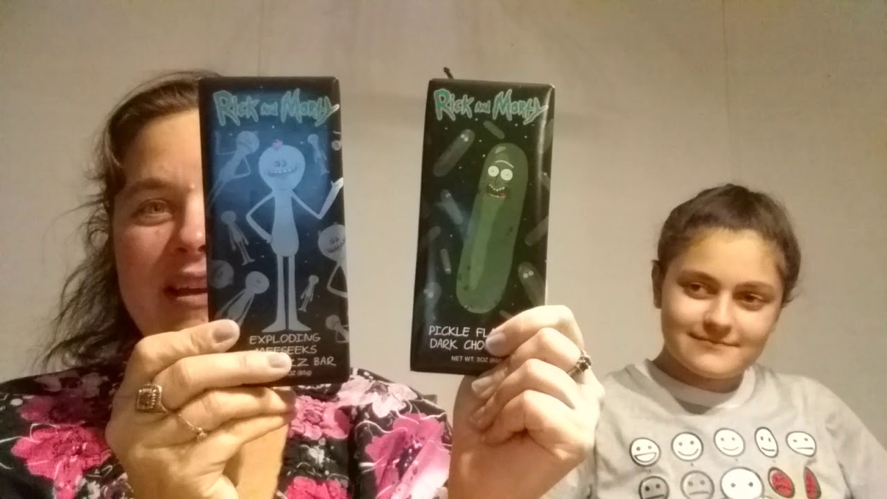 Food fight rick and morty reptar candy bar review YouTube