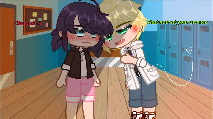 "Guess who i am😏💖"[MLB]//meme//{Adrinette/Marichat}(inspired)