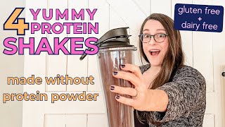 4 High Protein Shakes Without Protein Powder