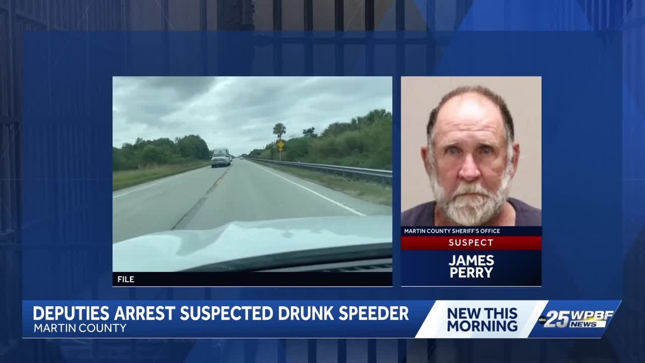 Martin County deputies arrest 'intoxicated super-speeder'