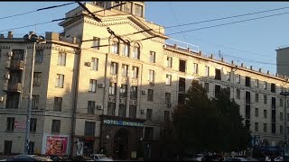 Кишинев 3 - Заброшенная гостиница "Интурист", двухэтажная люстра, монастырь в центре города.
