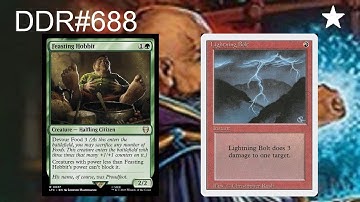 DDR#688 - Feasting Hobbit vs. Lightning Bolt