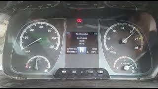 Speedometer Mercedes Benz 1526, Rpm nya galakk...