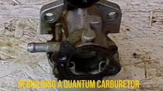 Briggs & Stratton Quantum Carburetor Repair