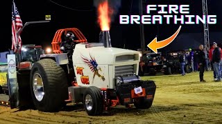 Fire Breathing Pro Stock Tractors at The Pullers Championship!