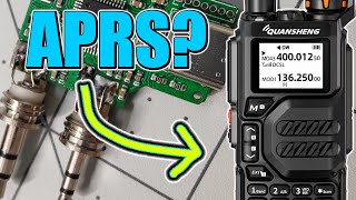 APRS for the Quansheng UVK5! Utilizing The AIOC / All in One Cable