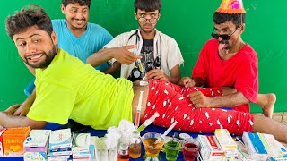 Doctor Uncle Ne Ghusaya Smart Patient Ko IM INTRAMUSCULAR Injection || Funny Doctor Uncle Sui Wala 