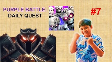 Castle Crush 7: I played purple battle (Daily Quest) I #castlecrushshorts #castlegame #castle
