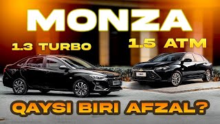 Monza 1.3 Turbo ва Monza 1.5 ATM қайси бири яҳшироқ?