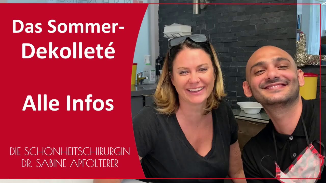 Sommer-Dekolleté gegen Knitterfältchen