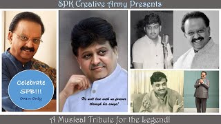 Celebrate SPB | A Musical Tribute - Vaanam Ulla Varai Un Paatu | SPK Creative Army