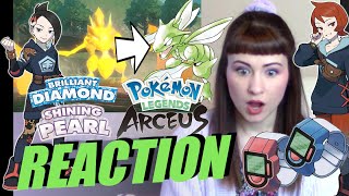 Pokemon BDSP and Legends Arceus New Trailer REACTIONS