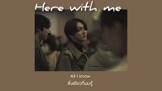Thaisub | Here with me - D4vd Resimi