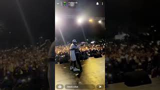 #shattawale surprised #kingpromise at his promise land concert and they performed their hit song 🔥