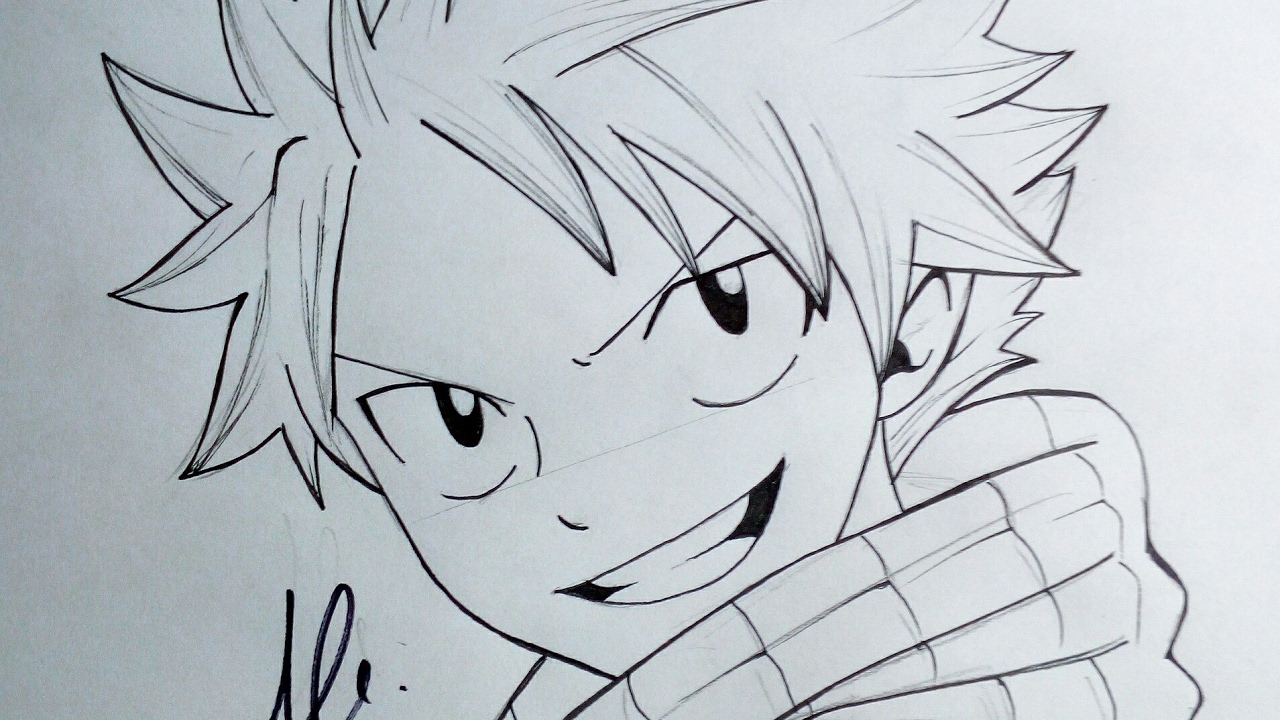 How to Draw Natsu - Easy Drawing Art