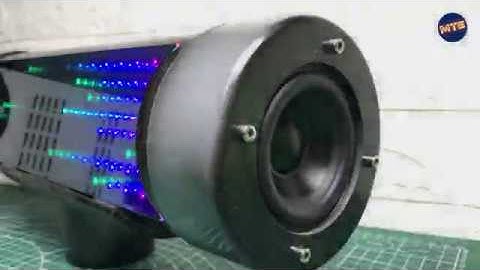 Chế Loa Bluetooth Bằng Ống Nước LED RGB vô cực nháy theo nhạc || LCCN DIY