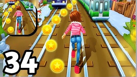 Subway Princess Runner - Gameplay Walkthrough Tutorial Part 34 All Levels Mobile Game (Android, iOs)