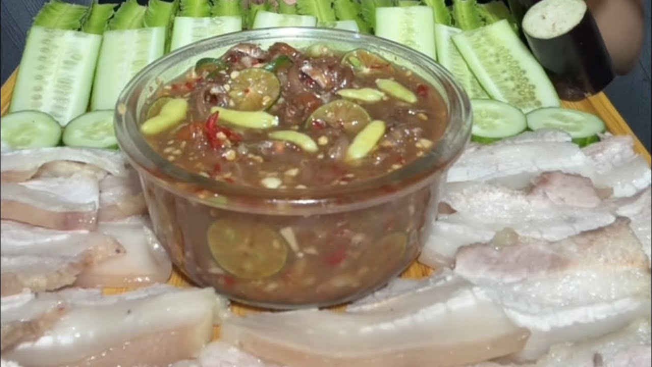 Thịt luộc ăn với mắm chua đặc sản Tây Ninh ❤️