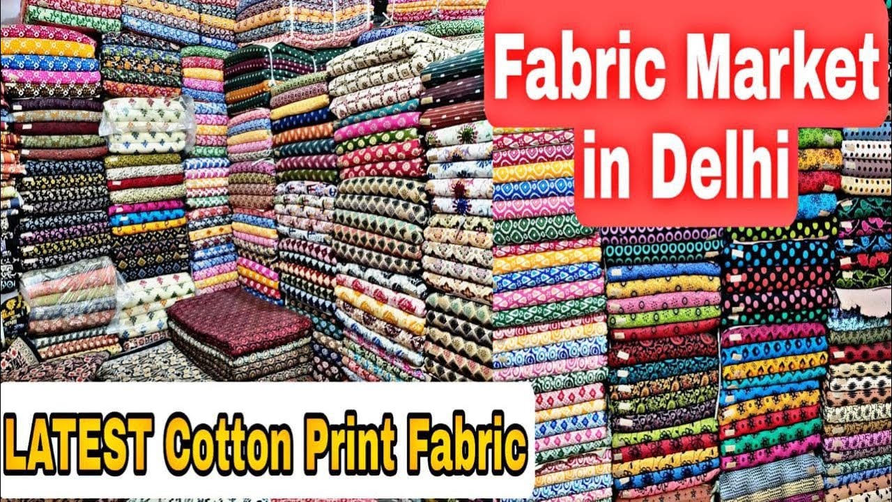 LATEST Cotton Print Fabric !!! Fabric Market in Delhi // Cheapest