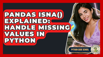 Pandas Isna() Explained: Handle Missing Values In Python - Python Code School