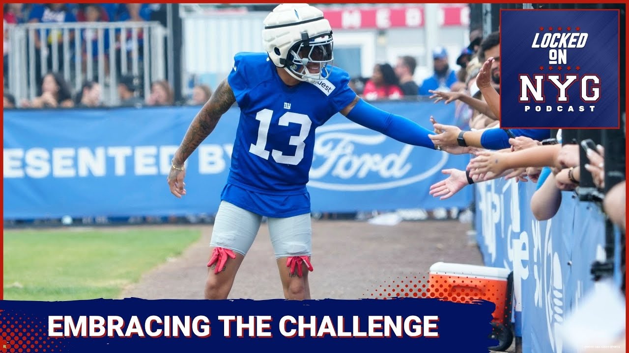 EXCLUSIVE! NY Giants WR Jalen Hyatt on His Growth & More EXCLUSIVE! NY Giants WR Jalen Hyatt on His Growth & More