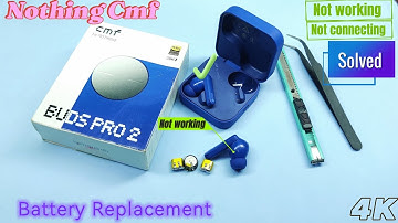 Nothing CMF Buds pro 2 one side not working  | How to reset | Battery Replacement
