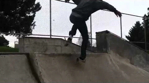 Skateboarding with joe Beisel
