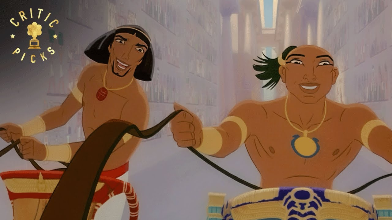 Moses Vs Ramses Moses And Ramses Chariot Race | The Prince of Egypt - YouTube