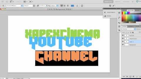 Photoshop CS5 Tutorial #2: Flares/Text/Color Effects!