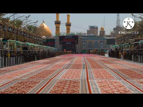اذان ظهر عاشورا که ستون های مسجد را به لرزه در می اورد