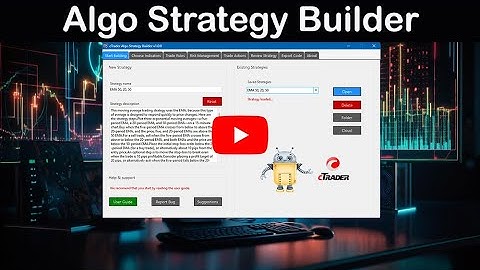 cTrader Strategy Builder Introduction