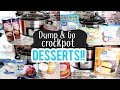 DUMP & GO CROCKPOT DESSERTS | SPRING DESSERTS 2020