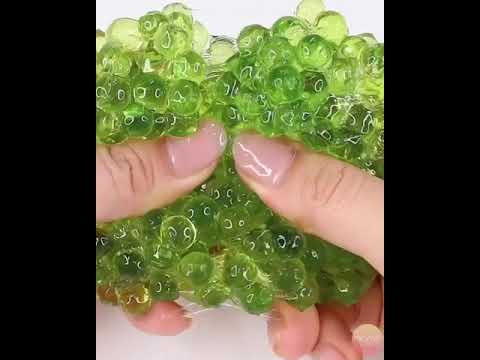 Sea Grape Bubbles slime-ASMR/Subscribe my channel for more  #shorts