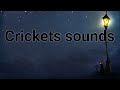 Crickets sounds at night (8 hours) - for a soothing and deep sleep (recommended for kids)