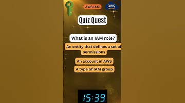 AWS IAM Explained: Quick Q&A Shorts  #aws #cloudcomputing #awslambda #youtubeshorts #iam