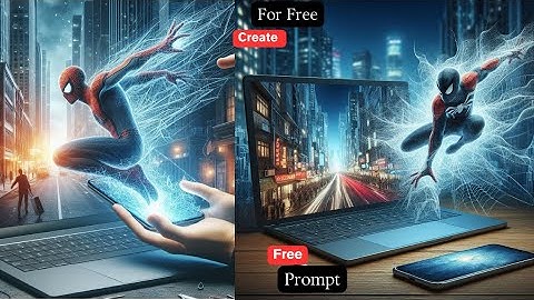 3D Spiderman - Create For FREE - AI Creative - Microsoft Bing images Creator - Ai Motion