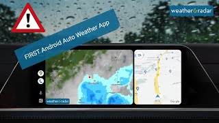 World's FIRST full Android Auto Weather App! screenshot 5