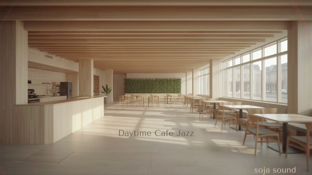 Daytime Cafe Jazz ☕ – Relaxing Jazz BGM for Work & Shop Time | soja sound
