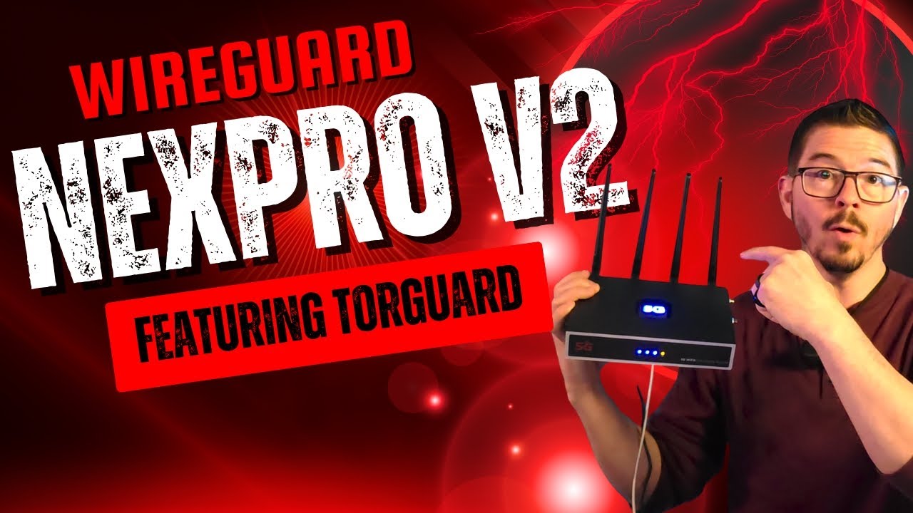 Torguard Router Setting up Wireguard from Torguard on a NEXPRO V2 Router - YouTube