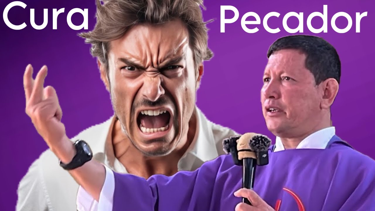 PECADOR DEJÉ DE CONFESAR GENTE le dice pastor a Padre Luis Toro