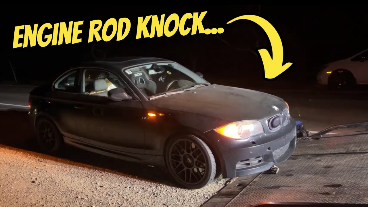 MY BMW N54 ENGINE BLEW ITS ROD BEARINGS... YouTube