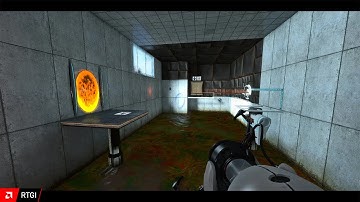 Just Another Reshade Portal 1 RTGI version 1.0 Showcase