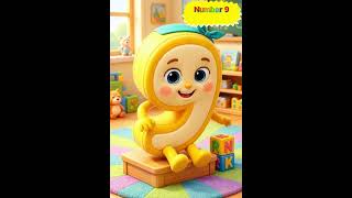 Learn Numbers  | Number Learning for Kids #shorts #alphabet #kids #numbers