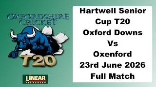 ODCC vs Oxenford CC Oxfordshire T20 - Live cricket stream with commentary