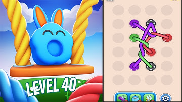 🏅 TWISTED TANGLE 🤪 Level 40 🧩 Gameplay Walkthrough