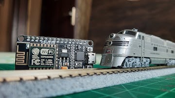 Smartphone Controlled Model Railway with an ESP8266 | ESP Web-Browser Model Railroad Control