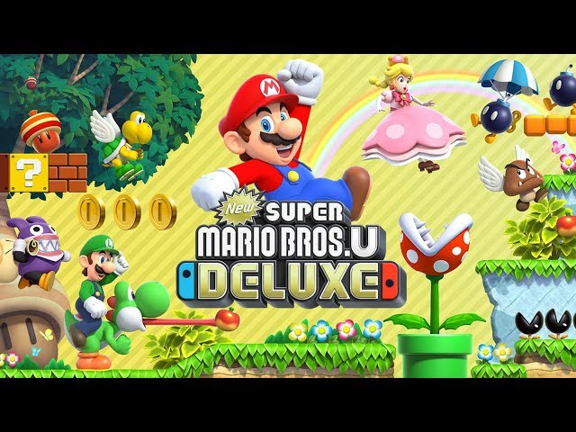 NEW SUPER MARIO BROS U DELUXE Ao Vivo - Gameplay em Português